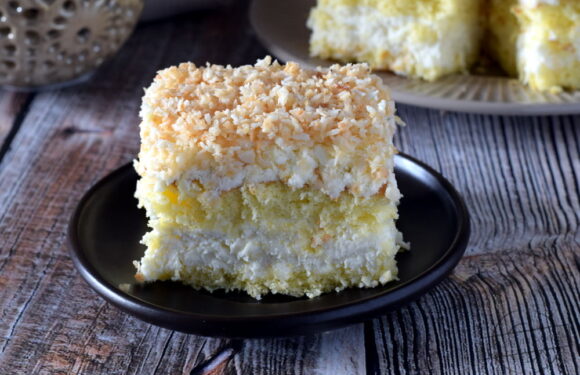Przepis na ciasto z wiórkami kokosowymi