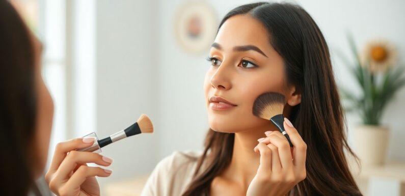 Produkty do makijażu twarzy: Jak skutecznie stosować brązujący puder?